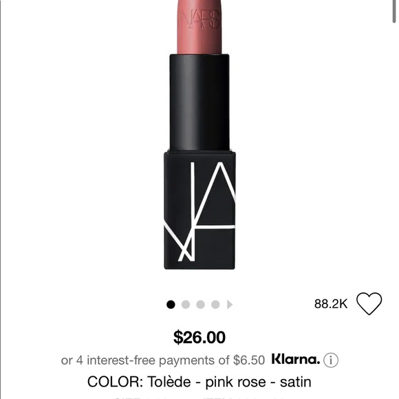 New! Mini NARS lipstick - Toléde - Picture 4 of 6